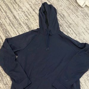 Lulu Black/Dark Navy Hoodie